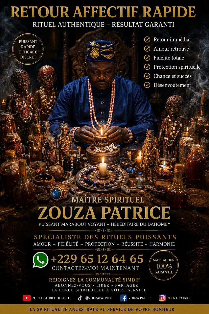 grand maître médium puissant, ‎médium puissant, ‎grand maître spirituel, ‎consultation médium, ‎voyance sérieuse, ‎guidance spirituelle, ‎maître voyant, ‎médium expérimenté, ‎consultation spirituelle, ‎aide spirituelle, ‎voyance par téléphone, ‎médium en ligne, ‎conseiller spirituel, ‎arts divinatoires, ‎voyance africaine, ‎prédictions personnalisées, ‎consultation de voyance, ‎maître médium reconnu, ‎accompagnement spirituel, ‎expert en voyance